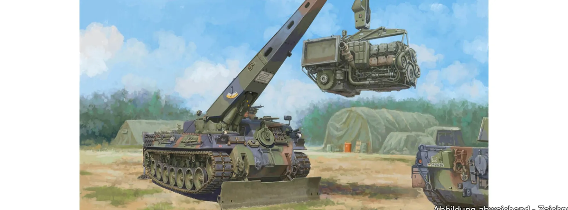HobbyBoss 84568 Bergepanzer BPz2A2 Büffel ARV | Panzer Bausatz 1:35