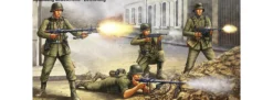 HobbyBoss 84416 Deutsche Infanterie | 4 Stück | Figuren Bausatz 1:35