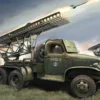 HobbyBoss 84572 GAZ AAA mit BM13/16 Kartyusha | Raketenwerfer Bausatz 1:35