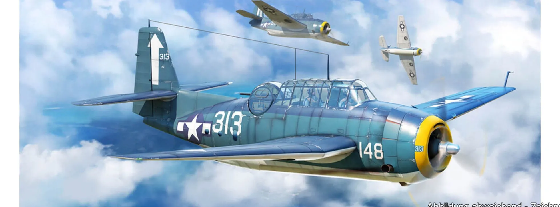HobbyBoss 87274 Grumman TBM-3 Avenger | Flugzeug Bausatz 1:72