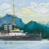 HobbyBoss 82002 IJN Mikasa 1902 | Schiff Bausatz 1:200