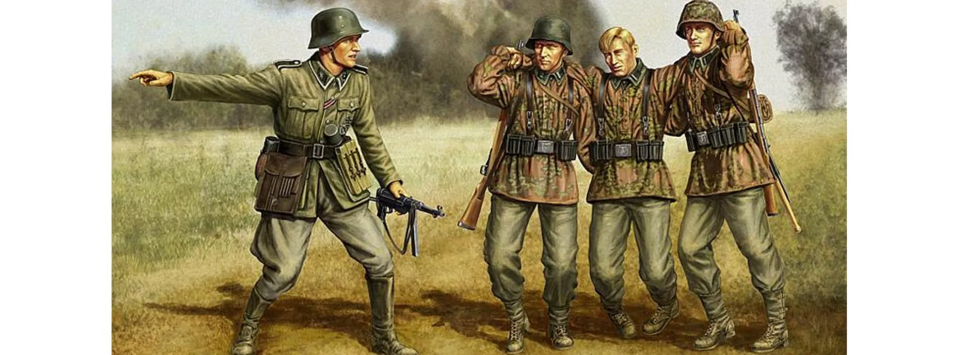 HobbyBoss 84417 Kursk Rettungsaktion | 4 Figuren | Militär Bausatz 1:35
