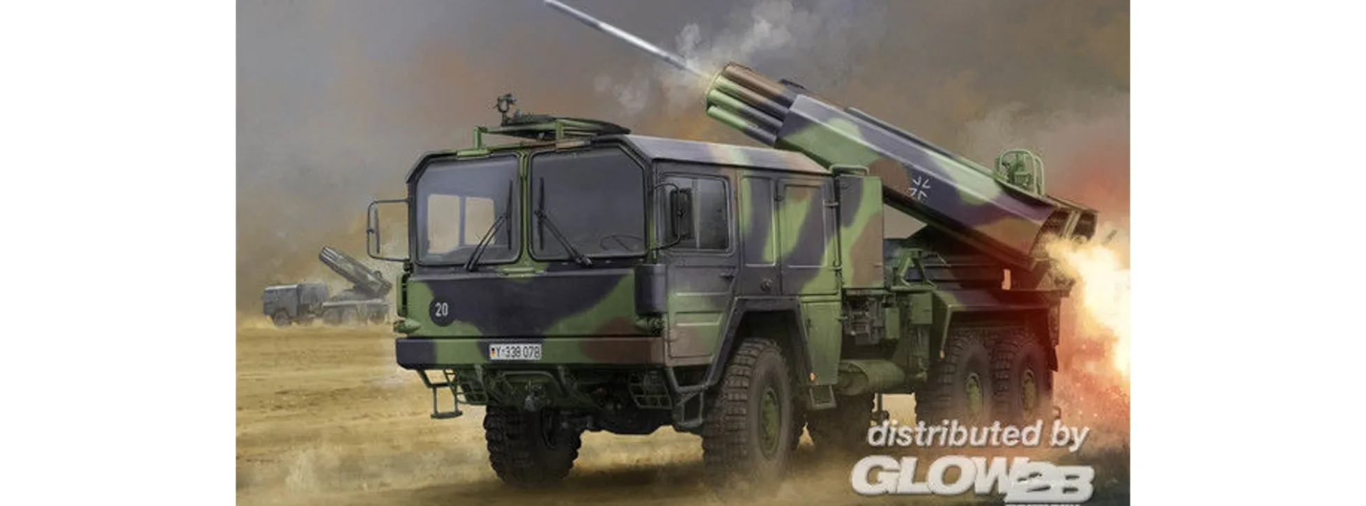 HobbyBoss 85521 LKW 7t mil gl LARS2 Bundeswehr | LKW Bausatz 1:35