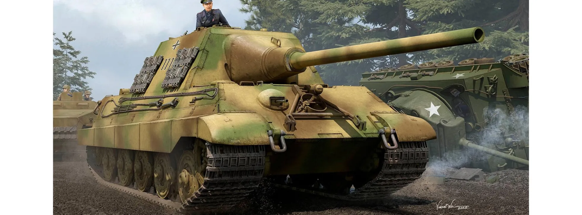 HobbyBoss 84562 Sd.Kfz.186 Jagdtiger Henschel | Militär Bausatz 1:35