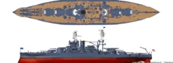 HobbyBoss 86501 USS Arizona BB-39 1941 | Schiffsmodell Bausatz 1:350