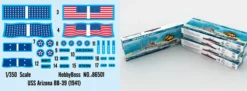 HobbyBoss 86501 USS Arizona BB-39 1941 | Schiffsmodell Bausatz 1:350