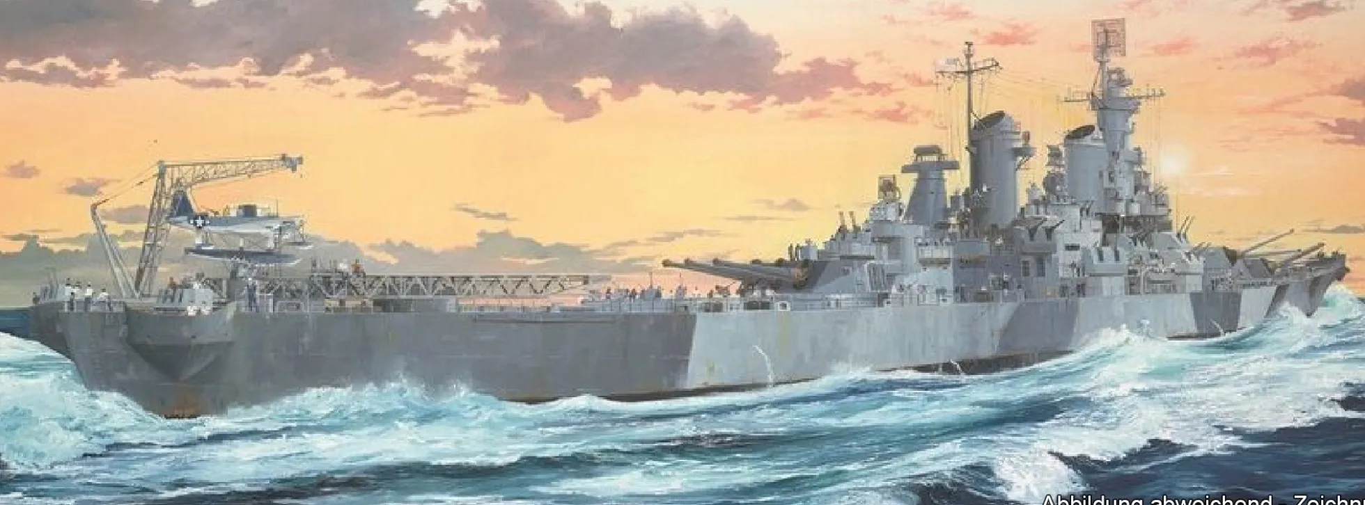HobbyBoss 86517 USS Iowa BB-61 | Schiffmodell Bausatz 1:350
