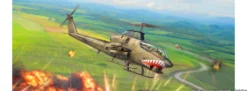 ICM 53031 AH-1G Cobra Späte Ausführung US Angriffshelikopter | Hubschrauber Bausatz 1:35