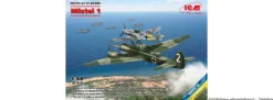ICM 48100 Bf 109F-4 Mistel 1 mit Ju 88A-4 | Flugzeug Bausatz 1:48