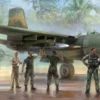 ICM 48280 B-26K mit USAF Piloten und Bodenpersonal | Flugzeug Bausatz 1:48