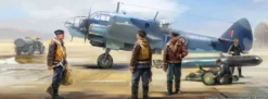 ICM 48313 Bristol Beaufort MK. IA mit RAF Pilot | Flugzeug Bausatz 1:48