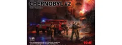 ICM 35902 Chernobyl Nr.2 | Feuerwehr + Figuren + Hütte | Bausatz 1:35
