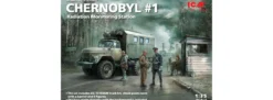ICM 35901 Chernobyl Nr.1 | ZiL-131KShM + Figuren + Hütte | Bausatz 1:35