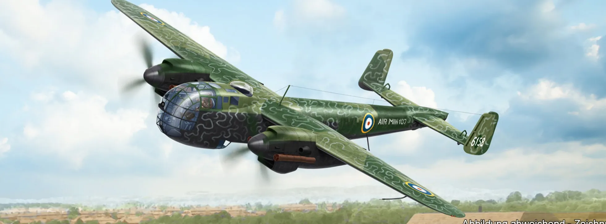ICM 48276 Dornier Do-217M-1 RAF Bomber | Flugzeug Bausatz 1:48