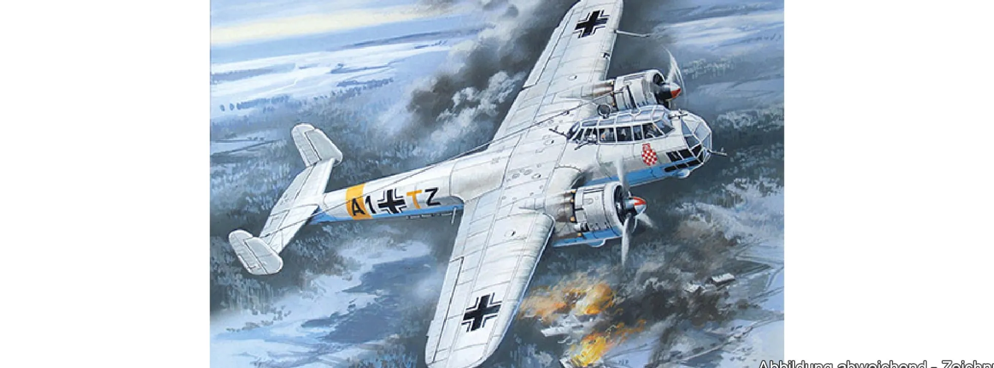 ICM 72304 Do 17Z-2 WWII Deutscher Bomber | Flugzeug Bausatz 1:72