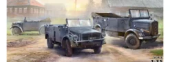 ICM DS3503 Wehrmacht Geländewagen (Kfz1,Horch 108 Typ 40, L1500A) | Militär Bausatz 1:35