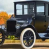 ICM 35830 Ford Model T Ärzte-Coupe 1917 | Auto Bausatz 1:35