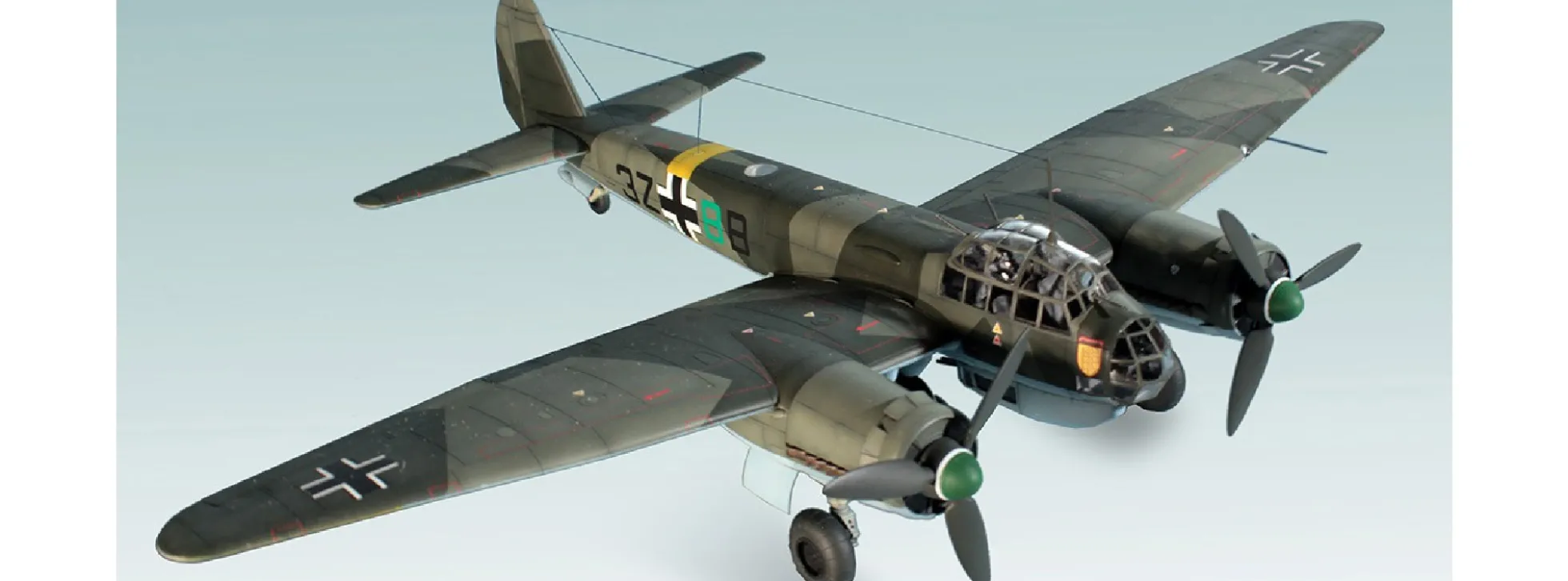ICM 48233 Ju 88A-4 Deutscher Bomber | Flugzeug Bausatz 1:48