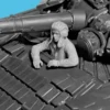 ICM 35756 Panzer Besatzung Ukraine | 4 Stück | Soldaten Bausatz 1:35