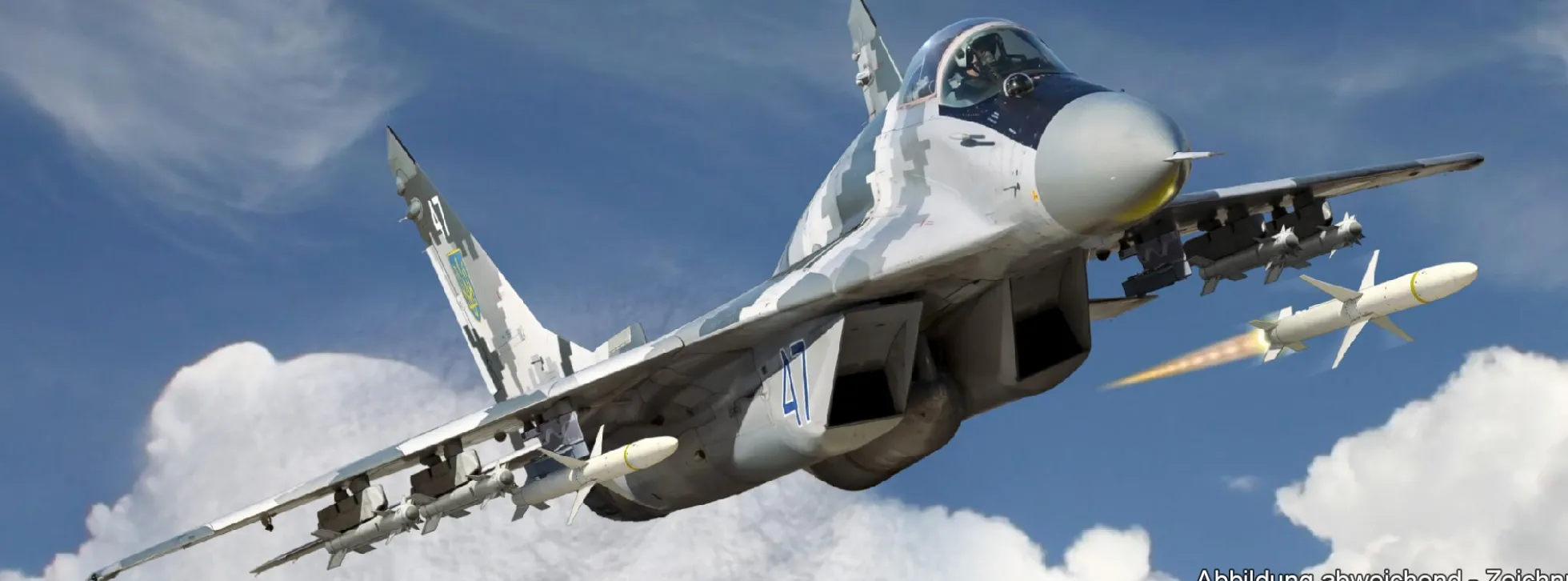 ICM 72143 Radar Hunter MiG-29 9-13 mit AGM-88 HARM Raketen | Flugzeug Bausatz 1:72