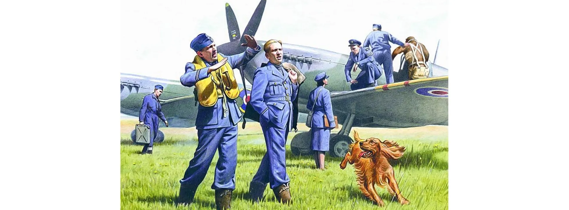 ICM 48081 Royal Air Force Figuren | Militär Bausatz 1:48
