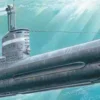 ICM S.004 U-Boat Typ XXIII WWII Deutsches U-Boot | U-Boot Bausatz 1:144
