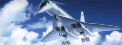 ICM 14401 Tupolev-144 Soviet Supersonic Passenger Aircraft | Flugzeug Bausatz 1:144
