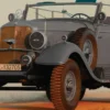 ICM 35538 Typ G4 Kfz.21 WWII Deutscher Dienstwagen | Auto Bausatz 1:35