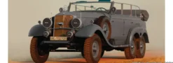 ICM 35538 Typ G4 Kfz.21 WWII Deutscher Dienstwagen | Auto Bausatz 1:35