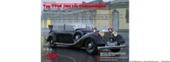 ICM 35533 Typ 770K W150 Tourenwagen WWII Wagen des deutschen Führers | Auto Bausatz 1:35