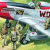 ICM 48083 USAF Piloten und Bodenpersonal | Militär Bausatz 1:48