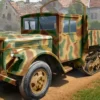 ICM 35410 V3000/SSM Maultier Einheitsfahrerhaus | Militär Bausatz 1:35