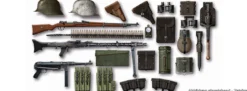 ICM 35638 WWII Deutsche Infanterie Waffen und Equipment | Waffen Bausatz 1:35