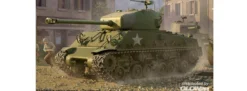 ILOVEKIT 61619 Sherman M4A3E8 Medium Tank - Early | mit Fotoätzteilen | Militär Bausatz 1:16