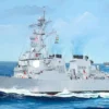 ILOVEKIT 62007 USS Curtis Wilburg DGG-54 | Schiffbausatz 1:200