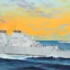 ILOVEKIT 62008 USS Donald Cook DDG-75 | Schiff Bausatz 1:200