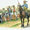 ITALERI 6014 Alliierte Truppe The Grays | Militärfiguren Bausatz 1:72