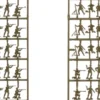 ITALERI 6046 Amerikanische Infanterie im zweiten Weltkrieg | Militärfiguren Bausatz 1:72