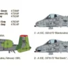 ITALERI 1376 A 10 Thunderbolt II Golf Krieg | Militär Bausatz 1:72