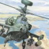 ITALERI 080 Boeing AH-64 Apache Longbow | Hubschrauber Bausatz 1:72