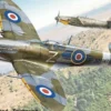 ITALERI 2804 British Spitfire Mk.IX | Flugzeug Bausatz 1:48
