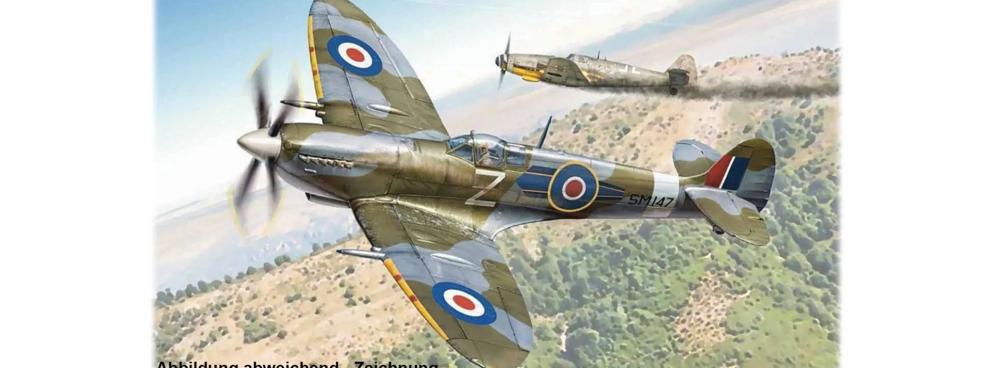 ITALERI 2804 British Spitfire Mk.IX | Flugzeug Bausatz 1:48