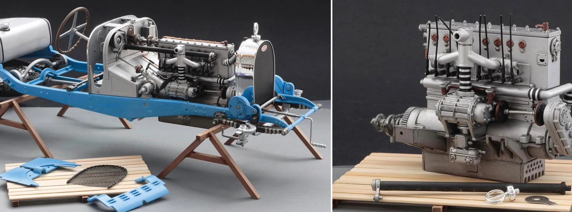 ITALERI 4713 Bugatti 35B Roadster | Auto Bausatz 1:12