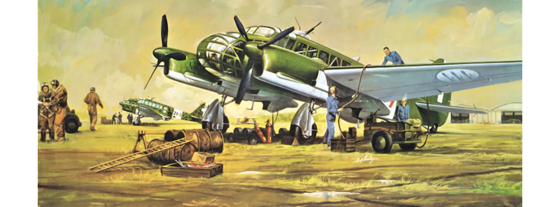 ITALERI 0106 Caproni Ca. 313/314 | Flugzeug Bausatz 1:72