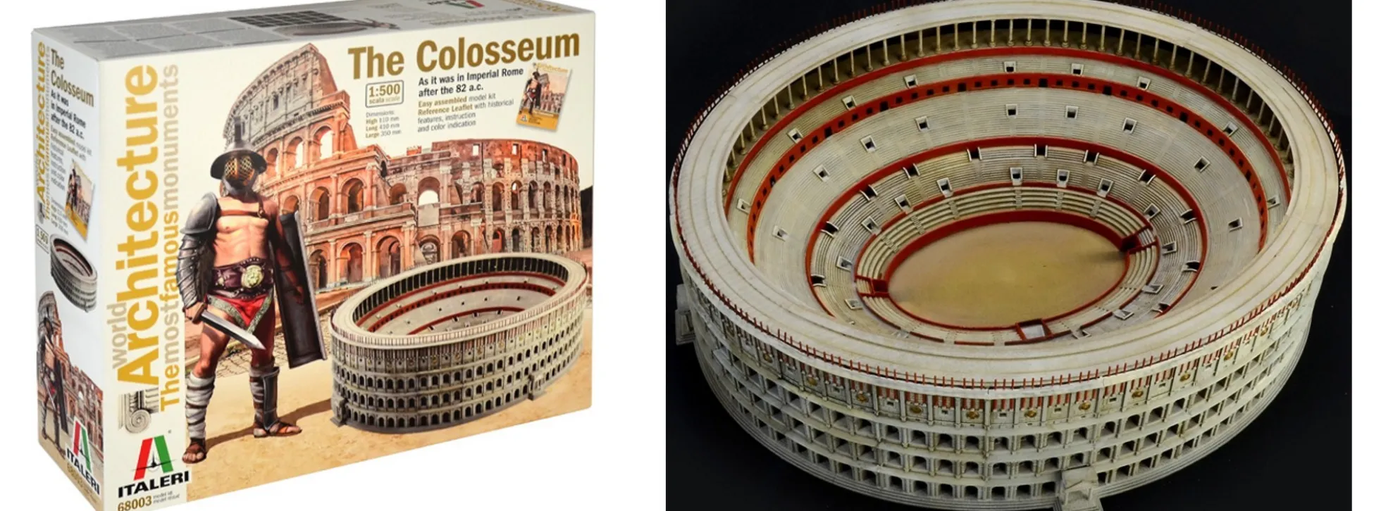ITALERI 68003 Colosseum | Gebäude Bausatz 1:500