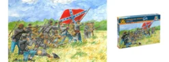 ITALERI 6178 Confederate States Army | 50 Figuren | Militär Bausatz 1:72