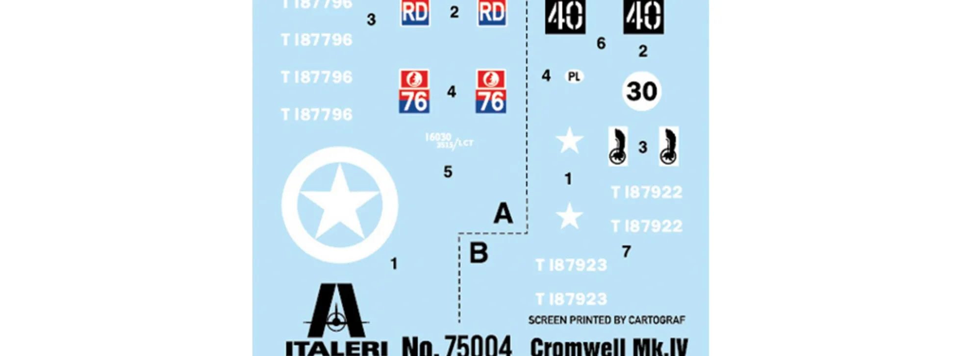 ITALERI 75004 Cromwell Mk. IV | Starter Set | Militär Bausatz 1:56