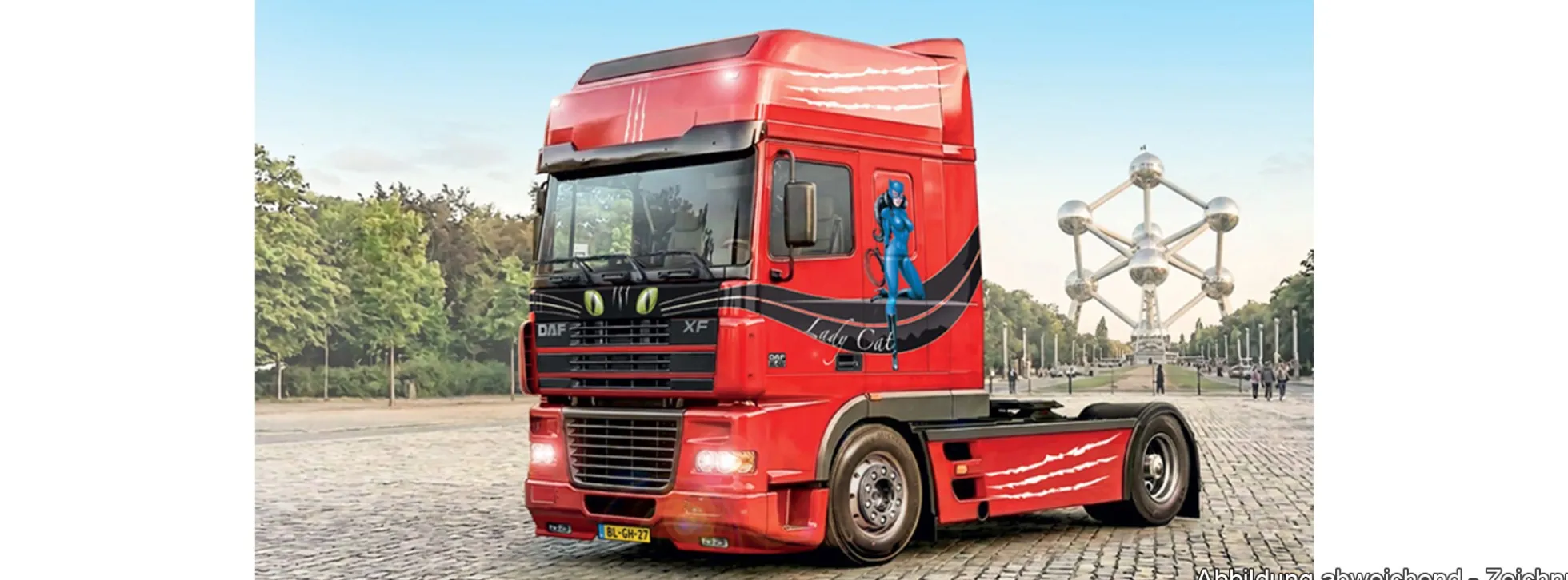 ITALERI 93834 DAF XF 95 Super Space Cab | LKW Bausatz 1:24