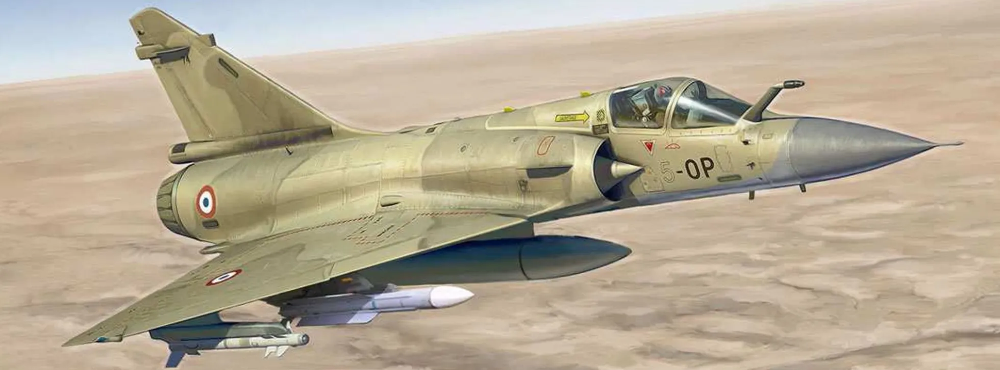 ITALERI 1381 Dassault Mirage 2000C | Flugzeug Bausatz 1:72
