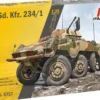 ITALERI 6757 Deutsches Sd. Kfz. 234/1 2 cm | Radpanzer Bausatz 1:35
